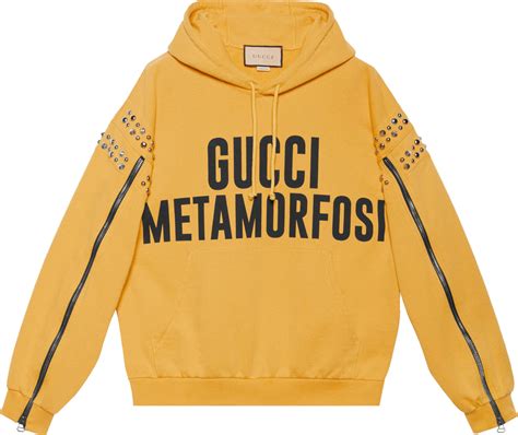 gucci hoodie gialla|gucci hoodie women.